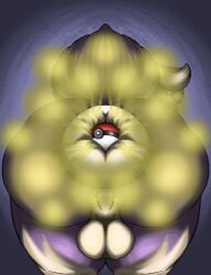 anthro anus ass balls big_anus big_butt fart fart_cloud gassy generation_4_pokemon genitals hi_res huge_anus hyper hyper_anus male nintendo nude penetration pokeball pokeball_in_ass pokeball_insertion pokemon pokemon_(species) puffy_anus raised_tail skuntank smelly solo sunflower_fox tail