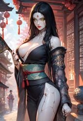 ai_generated android asian_female civitai cybernetics cyborg doll geisha unholyreaper