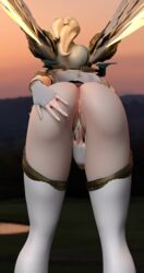 3d 4k blender masturbation mercy overwatch preoley thong winged_victory_mercy