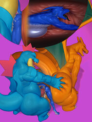 2019 3boys anal anal_sex anal_vore anthro charizard chubby cum_in_ass cum_inflation cum_inside erection feraligatr fuzzies4you gay group group_sex hi_res hyper hyper_cum inflation larger_male living_condom male male_only nintendo original_character overweight overweight_male penetration pokémon_(species) pokemon pokemon_(species) pokemon_gsc pokemon_rgby reptile scalie sex size_difference smaller_male stomach_bulge thick_thighs video_games vore wide_hips x-ray yaoi