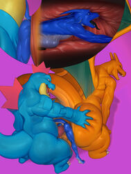 2019 3boys anal anal_sex anal_vore anthro charizard chubby erection feraligatr firondraak fuzzies4you gay group group_sex hi_res larger_male male male_only nintendo original_character overweight overweight_male penetration pokémon_(species) pokemon pokemon_(species) pokemon_gsc pokemon_rgby reptile scalie sex size_difference smaller_male thick_thighs tilerin video_games vore wide_hips x-ray yaoi