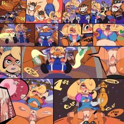 activision anthro_on_anthro anthro_penetrated anthro_penetrating anthro_penetrating_anthro bandicoot bodily_fluids breasts brother_and_sister captain_kirb clothed_sex coco_bandicoot comic crash_(series) crash_bandicoot crash_bandicoot_(series) crash_team_racing crash_team_racing_nitro-fueled cum cum_in_pussy cum_in_uterus cum_inside elbow_gloves english_text fellatio female furry genital_fluids gloved_handjob gloves group handjob heart-shaped_pupils humanoid_penis impregnation incest internal male mammal marsupial oral ovum penis pussy rape sex siblings sound_effects sperm_cell sperm_cell_with_face straight tagme text uterus vaginal_penetration white_gloves x-ray