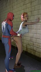 mary jane watson from marvel by lazer81095