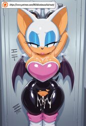 rouge the bat from sonic (series) by willainukeusallalready