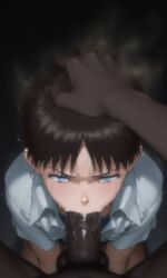 shinji ikari from neon genesis evangelion by artist request