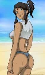 korra from avatar the last airbender by shadako26