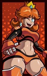 princess daisy from mario (series) by robveemo