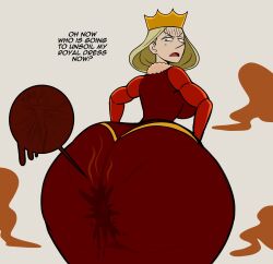 alternate_version_available big_ass fart fart_cloud fart_fetish fart_torture farting farting_on_another gigantic_ass huge_ass in_panties lolotron looking_back micro micro_male ousama_ranking queen_hilling scat shart sharted sharting size_difference smelly stained_clothes stained_clothing stuck_in_ass tiny_male trapped_in_clothing under_clothes