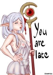 anime dannygga elf frieren frieren_beyond_journey's_end small_breasts small_tits sousou_no_frieren tiny