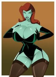 pamela isley from batman (series) by ghostlessm