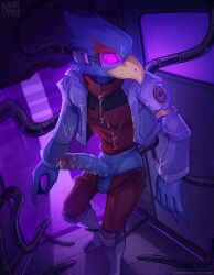 falco lombardi from nintendo by nurinaki