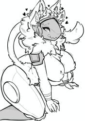 coffee (sketchy protogen) fan art