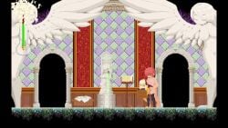 1boy 1boy1girl 1girls 2d 2d_(artwork) 2d_animation after_sex angel angel_girl angel_wings annoyed annoyed_expression armwear basket book castle_of_temptation cloak cum cum_drip cum_in_pussy cum_inside death_by_snoo_snoo demon demon_girl demon_horns demon_tail demon_wings draining english english_text female flushed_face flustered flustered_male fountain legwear longer_than_30_seconds longer_than_one_minute male molij penetration penis pleasure_face poring red_eyes red_hair semen sex signature succubus succubus_costume succubus_horns succubus_tail succubus_wings tagme taunting tile_floor tile_wall vaginal_penetration video video_games virgin virginity_loss yellow_eyes yellow_hair