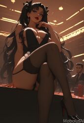 tohsaka rin from fate (series) by mobolusai