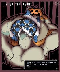 jackenstein from deltarune by gorochuinboxers