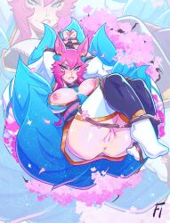 ahri from league of legends by frostedink