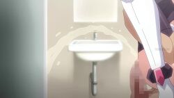 1boy 1girls 2020s 2025 20s 2d ahegao animated areolae ass bathroom big_ass big_breasts bouncing_breasts breasts breasts_out censored clothing cum cum_in_pussy cum_inside cum_on_ass cumshot eurie_(ova) eyaculation female hands_on_legs hands_on_thighs hentai huge_ass huge_breasts japanese_voice_acting long_hair longer_than_one_minute majin_(company) majin_label male nipples no_panties notto_sexaroid_eurie panties pink_hair pussy rape raped robot_girl sex sexaroid shorter_than_two_minutes sound tagme vaginal_penetration vaginal_sex video