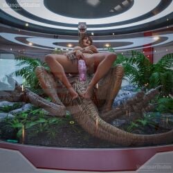bryce dallas howard from jurassic park (franchise) by valanquarstudios