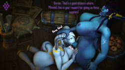 1futa 1girls 3d absurdres areolae balls breasts deepthroat dialogue dickgirl draenei erection fellatio futa_on_female futanari highres huge_balls huge_breasts huge_testicles intersex large_ass large_breasts large_penis lightforged_draenei nightborne nipples oral penis sisrae_(sweetgrapes0101) source_filmmaker sweetgrapes0101 testicles text thick_thighs voluptuous wide_hips world_of_warcraft