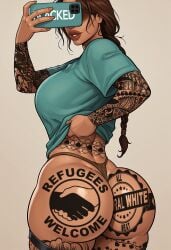 lara croft from blacked by raleu10