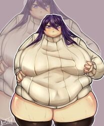 yuri (doki doki literature club) from doki doki literature club by missicake