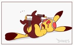 16:10 1girls 2019 animated anthro anthrofied anus ass bodily_fluids breath cleft_tail closed_eyes clothed clothing controller cosplay_pikachu costume diives dipstick_ears dipstick_tail ejaculation electricity electronics female female_only female_penetrated fur furry furry_only game_controller genital_fluids heart holding_object improvised_sex_toy looking_pleasured mask masturbation moan multicolored_ears multicolored_tail nintendo nintendo_controller open_mouth orgasm panting penetration pictographics pikachu pikachu_libre pokémon_(species) pokemon pussy pussy_ejaculation pussy_juice rodent short_playtime shortstack signature simple_background snes solo speech_bubble squirt super_nintendo_entertainment_system super_scope super_smash_bros. tail television text thick_thighs vaginal_penetration video_games watermark weapon wet white_background wide_hips yellow_body yellow_fur