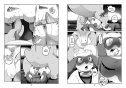 comic edit english_text insomniacovrlrd marowak multiple_pages nintendo page_29 page_30 pokémon_(species) pokemon riolu video_games