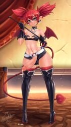 1futa ball_bulge balls big_penis cum cum_drip cumshot dickgirl disgaea ejaculation erection etna flat_chest futa_only futanari hands-free handsfree_ejaculation high_heel_boots high_heels intersex looking_at_viewer nenerhea orgasm_without_stimulation penis penis_out solo solo_futa spontaneous_ejaculation spontaneous_orgasm testicles thighhighs wide_hips