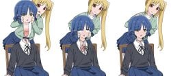 2girls after_ejaculation bocchi_the_rock! cum cum_in_pussy detachable_head detached_head ejaculation female futanari holding_head ijichi_nijika intersex jbxpist monophallia more_at_source multiple_images penis penis_neck pussy pussy_neck uncensored unusual_anatomy unusual_genitalia_placement unusual_penis_placement unusual_pussy_placement vaginal_penetration what x-ray yamada_ryou