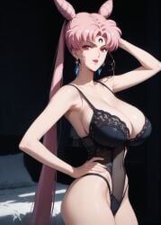 1girls 2d ai_generated ass big_ass big_breasts bishoujo_senshi_sailor_moon black_lady black_moon breasts bun curvaceous curvaceous_female curvaceous_figure curvy curvy_figure double_bun female high_quality hourglass_figure huge_breasts inviting_to_sex large_breasts light-skin light-skinned_female lingerie lingerie_only lips mature mature_female milf milf-master mommy pale-skin pale-skinned_female pink_hair posing red_eyes sagging_breasts seductive seductive_look sexy_clothing sexy_pose stable_diffusion tagmeo thick_ass thick_butt thick_thighs thighs twintails wide_hips
