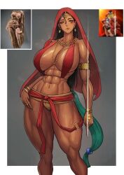 mohammed avdol from jojo's bizarre adventure by kingbang