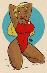 1girls big_ass big_breasts breasts curvaceous curvy curvy_figure digital_media_(artwork) disney female hips hourglass_figure huge_ass huge_breasts large_ass large_breasts legs lifeguard lifeguard_(lilo_and_stitch) lilo_and_stitch mature mature_female slim_waist thedarkcartoon thick thick_hips thick_legs thick_thighs thighs voluptuous waist wide_hips