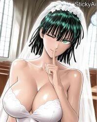 fubuki (one-punch man) from one-punch man by stickyai