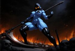 1girls ai_generated big_breasts big_thighs bimbo blue-skinned_female blue_body blue_skin breasts bust busty curvaceous curvy curvy_figure death_(personification) digital_media_(artwork) female grim_reaper grim_reapress grimmy_(sevenarts) high_heel_boots high_heels hips hourglass_figure huge_breasts huge_thighs humanoid large_breasts large_thighs mature mature_female original original_character sevenarts sevenverse sevenverse_fantasy slim_waist thesevenartsx thick thick_hips thick_legs thick_thighs thighs voluptuous waist wide_hips wide_thighs