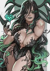 hela from marvel by whailsart