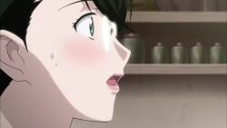 1girls 2d animated anime aroused ass belly big_ass big_lips black_hair blush breasts_bigger_than_head cattleya child_bearing_hips cleavage curvy ecchi erect_nipples erect_nipples_under_clothes fat_ass glasses green_eyes holding_object hourglass_figure huge_ass huge_breasts imminent_penetration in_heat large_breasts light-skinned_female massive_breasts mature_female midriff milf moaning mother navel nipples_visible_through_clothing phallic ponytail queen's_blade sound sweat thick thick_thighs thong vegetable video voluptuous wide_hips