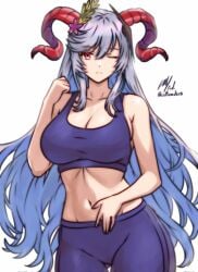 fire_emblem fire_emblem_heroes freyja_(fire_emblem) goddess horns large_breasts light-skinned_female red_eyes rotomdocs tagme white_hair wide_hips