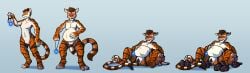 2022 andromorph anthro big_belly biobasher biped blush bodily_fluids brown_hair brown_markings colored countershade_arms countershade_face countershade_neck countershade_tail countershade_torso countershading cuntboy digitigrade egg egg_from_pussy egg_laying feet felid fingerless_(marking) front_view genital_fluids genitals green_eyes hand_on_own_belly hi_res intersex james_(tigerjames) leaning leaning_backward looking_at_object looking_down_at_self looking_pleasured mammal markings naked navel nude nude_andromorph nude_anthro open_mouth open_smile orange_body pantherine pawpads pink_nose pink_pawpads pregnant pregnant_andromorph pregnant_anthro pregnant_intersex pussy rapid_pregnancy sequence shaded sitting sitting_on_ground smile solo spontaneous_pregnancy spread_legs spreading standing stomach_bulge striped_body striped_markings striped_tail stripes tail tail_markings tiger toeless_(marking) vaginal_fluids white_body white_countershading white_markings