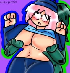 2girls artist_request dinopiggy_(piggy) female furry_female george_(piggy) piggy_(game) roblox roblox_game rule_63 source_request tagme