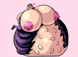 1girls ass axis_powers_hetalia belarus_(hetalia) belly big_ass big_breasts blonde_hair blue_eyes breasts clothing female female_only fetal_movement gigantic_breasts hair_ribbon heart huge_ass huge_breasts huge_nipples hyper_pregnancy long_hair natalia_alfroskaya nipples pregnant pyradk solo tagme torn_clothes