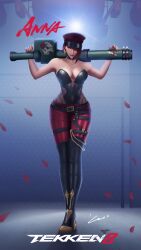 anna williams from tekken by kick (artist)