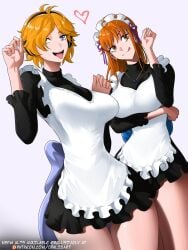 maid nami_(one_piece) one_piece opalisart vegapunk_lilith