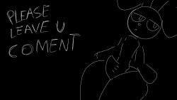 big_ass bunny butt_attack butt_expansion butt_jiggle erection fight huge_ass purple_fur rabbit stick_figure stickman tagme video