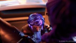 1futa 1girls animated big_penis blowjob breasts deepthroat fellatio futa_on_female futanari huge_cock juno_(overwatch) large_penis makeup nipples overwatch plopp3d runny_makeup sound tagme video widowmaker