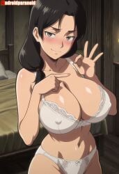 1girls ai_generated aindroidparanoid ass ass attack_on_titan big_ass big_breasts big_butt bra breasts busty carla_jaeger cleavage curvy cute fat_ass female female_only hair hi_res hips huge_ass huge_breasts human large_ass large_breasts legs lingerie milf narrow_waist panties shingeki_no_kyojin slim_waist tagme thick_ass thick_thighs voluptuous waist wide_hips