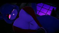 1futa 3d animated areolae asmr big_breasts big_penis bikini bonfie bonnie_(cally3d) bonnie_(fnaf) bunny_ears five_nights_at_freddy's fnaf fredina's_nightclub futanari hair_over_one_eye head_pat looking_at_viewer looking_down low-angle_view pink_eyes pov purple_body sling_bikini sloppydragons sound tagme video vrchat wide_hips