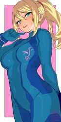 samus aran from metroid by xel4