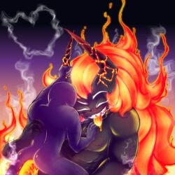 bite_mark bite_marks bsdm capsacin capsaicin_cookie claw_marks claws cookie_run cookie_run_kingdom drool drooling female female/male fire_cock fit_male horn_grab horn_pull horns hot male male/female no_balls ribbed_penis scars scars_all_over sharp_claws sharp_horns sharp_teeth smoke smoke_from_mouth temperature temperature_play tounge_out y/n