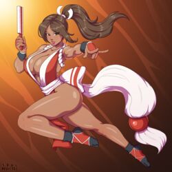 mai shiranui from fatal fury by souladdicted