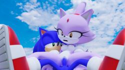 16:9 3d blaze_the_cat bodily_fluids breasts cum cum_inside felid feline female fur ganondork genital_fluids green_eyes hi_res male mammal orange_eyes penetration penis purple_body purple_fur pussy sonic_(series) sonic_the_hedgehog straight vaginal_penetration